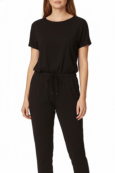 Mads Norgaard Dámský černý Overal S Krátkým Rukávem Vel. 44