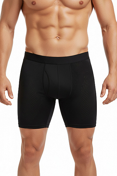 Ziener Pánské černé Sportovní Kraťasy Funkční Strečové S Bočními Kapsami Velikost L