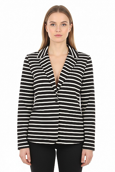 Street One Dámský Pruhovaný Blejzr Na Běžné Nošení Vel. 40