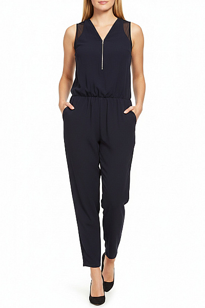 BODY FLIRT černé Dámské Overaly S Krátkým Rukávem Velikost M