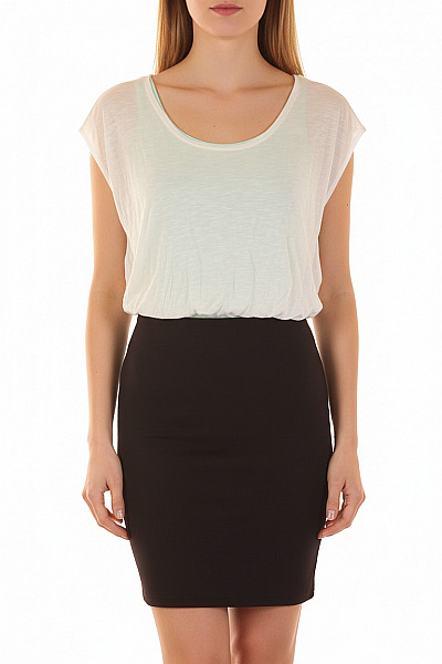 ONLY Dámské šaty Tričkové Krátké černé Vel. S