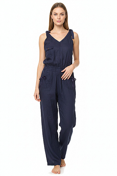 Miss Sixty Dámský Modrý Ramie Overal Bez Rukávů Letní Vel. 25