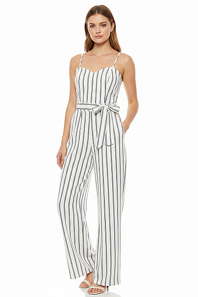 Quiz Dámský Pruhovaný Overal Bez Rukávů Velikost 40