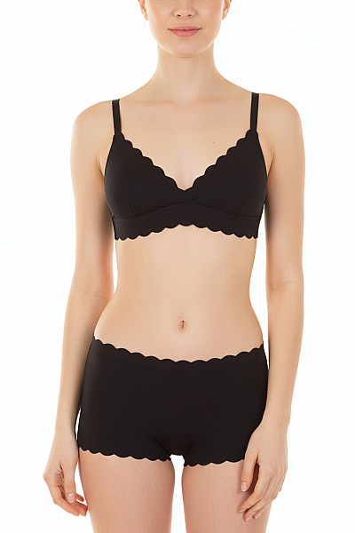 Dámské Plavky černé Podprsenkový Top Vel. S