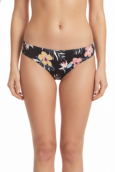 Roxy Dívčí Plavky černé Květinové Velikost 14