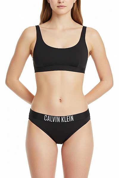 Calvin Klein Dívčí Plavky černé Velikost 10/12