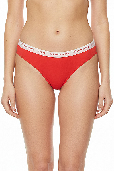 TOKYO LAUNDRY Dámské červené Kalhotky