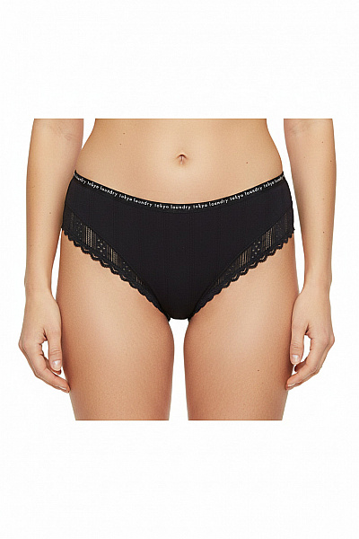 TOKYO LAUNDRY Dámské Kalhotky Krajkové černé