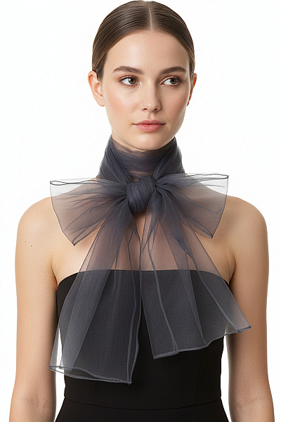 šátek Tyl černý
