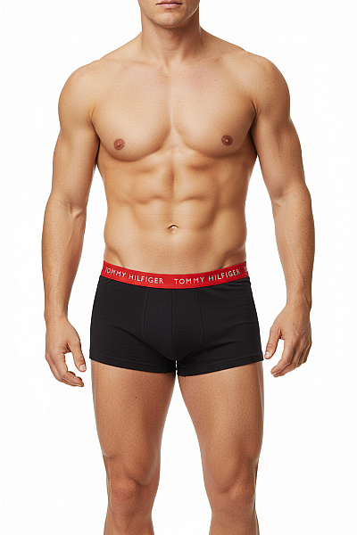 TOMMY HILFIGER Boxerky Tommy Hilfiger černé Velikost M