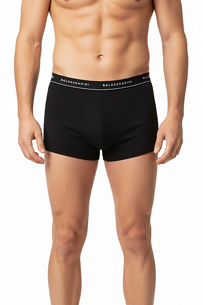 BALDESSARINI Pánské Bavlněné Boxerky černé Vel. L
