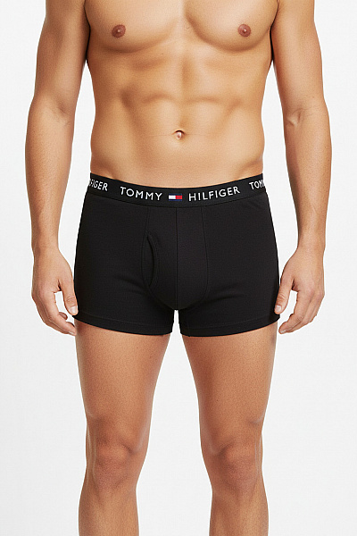 TOMMY HILFIGER Pánské Bavlněné Boxerky černé Vel. M