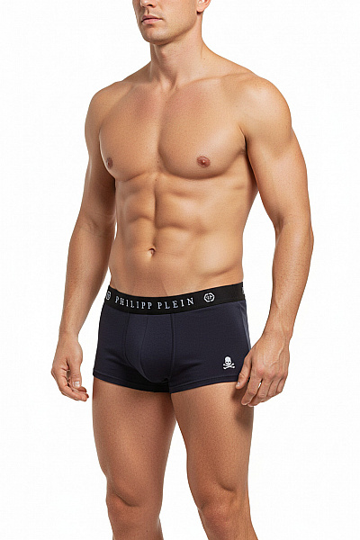 PHILLIP PLEIN Boxerky S Lebkou A Logem Velikost Xl