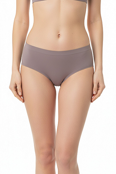 SAISEI Dámské Kalhotky Bavlněné Hladké Bezešvé Střih Klasický