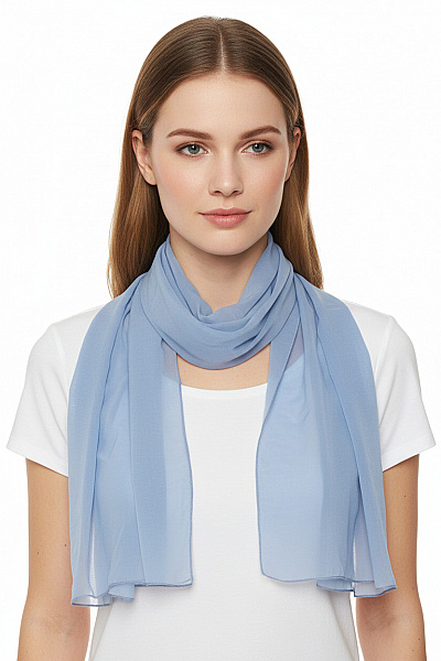 šátek Modrý Jemný