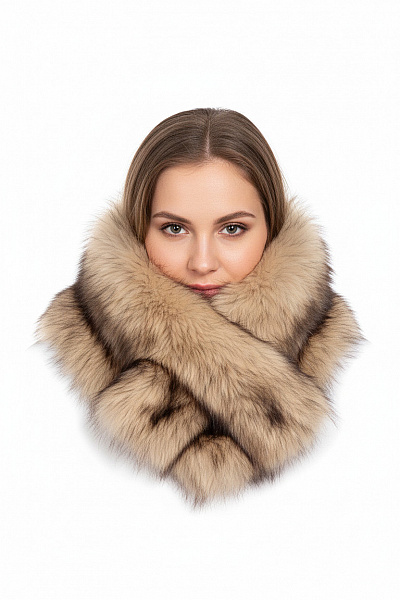 Chlupatá šála Zimní Podzimní Elegantní