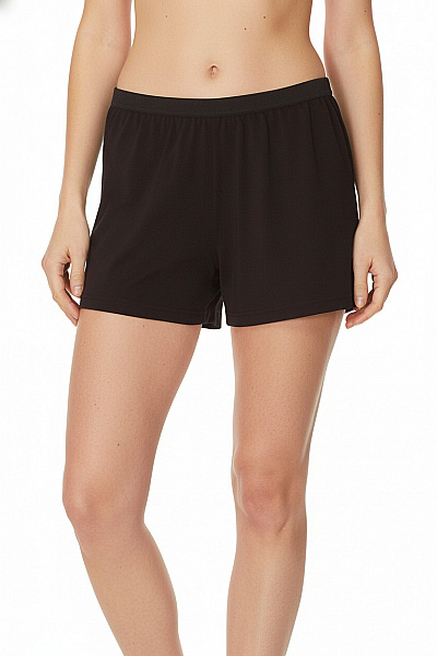 Dámské Kraťasy černé Volnočasové Krátké Vel. XS