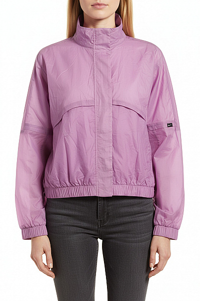 Nike Dámská Větrová Bunda Růžová Sportovní Lehká Vel. M