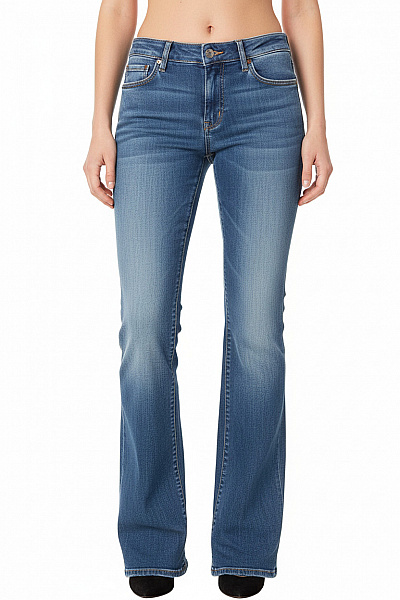 Dívčí Džíny Modré Zvonové Velikost 164