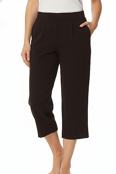 VERO MODA Dámské Hnědé Volnočasové Kalhoty S Kapsami Vel. 42/44