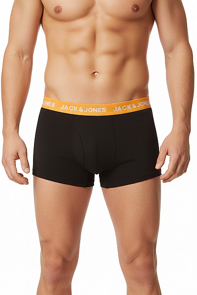 JACK & JONES Pánské Boxerky černé Vel. M