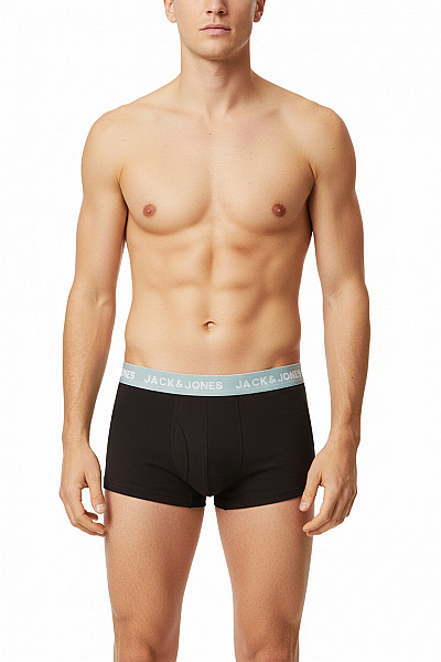JACK & JONES Boxerky Pánské černé Velikost M