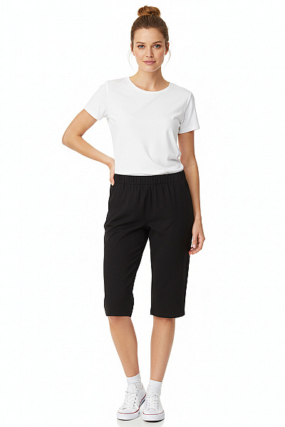 ONLY Dámské Bavlněné Kraťasy černé Volnočasové Krátké Vel. M