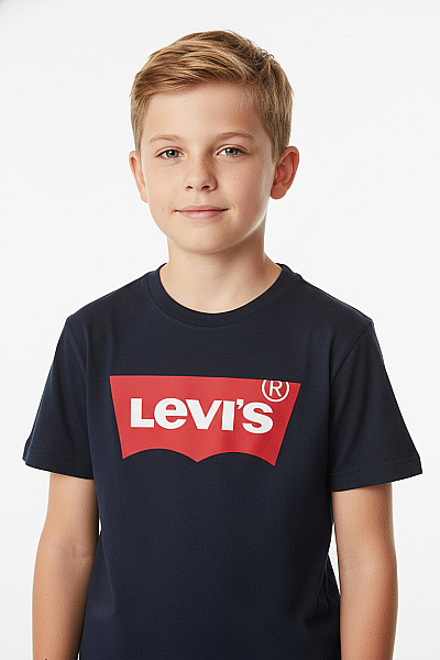 LEVIS Dětské Tričko černé Bavlna Velikost 164 Cm