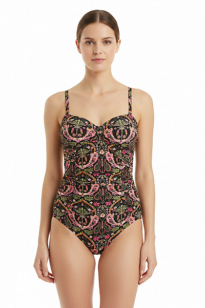 Next Dámské Jednodílné Plavky Květinové Vel. EU 40