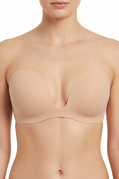 Magic Body Fashion Samolepicí Podprsenka S Hlubokým Výstřihem Hladká Vel. B