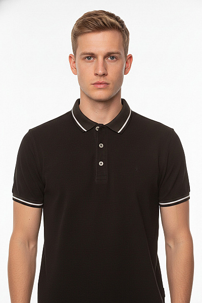 JACK & JONES Pánské Bavlněné Polo Tričko S Krátkým Rukávem A Límečkem Vel. XL