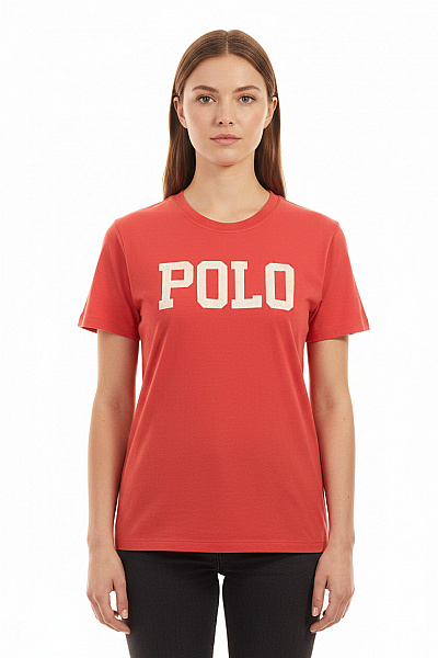 Ralph Lauren Dámské Tričko S Krátkým Rukávem A Potiskem Basic Vel. M