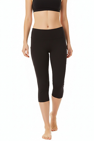 Nike Dámské černé Legíny S Vysokým Pasem A Kapsami Na Cvičení Vel. S