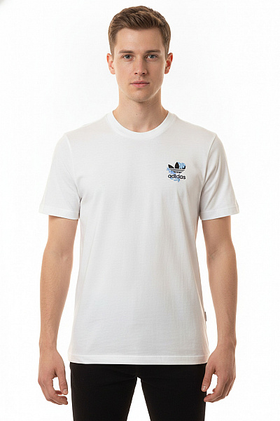 ADIDAS Pánské Tričko S Krátkým Rukávem A Květinovým Vzorem Velikost EU XS