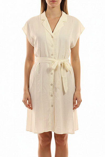 Lascana Dámské Košilové šaty S Páskem Letní Plátěné Volnočasové Vel. EU 42