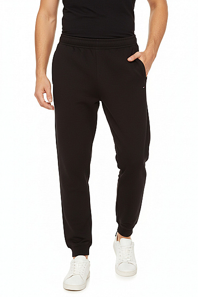 TOMMY HILFIGER Pánské Bavlněné Tepláky Volnočasové Dlouhé Pohodlné Vel. EU S