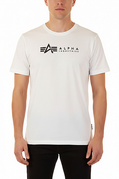 Alpha Industries Pánské Tričko S Krátkým Rukávem A Potiskem Jednobarevné Bavlněné Basic Velikost XL