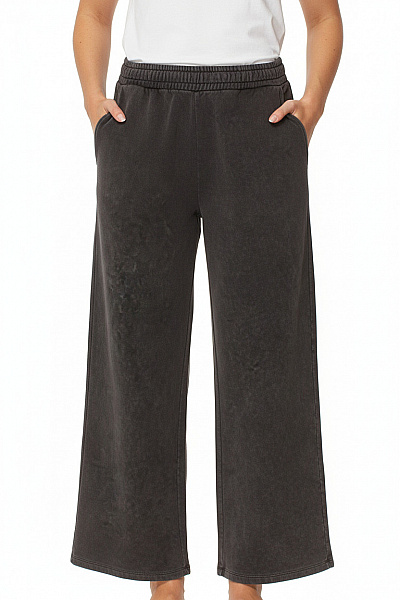 Topshop Dámské Tepláky Volnočasové široké S Kapsami šedé Vel. 40/42