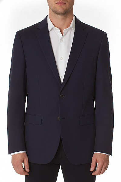 JACK & JONES Pánské Sako Elegantní Modré Business Polyesterové Velikost L