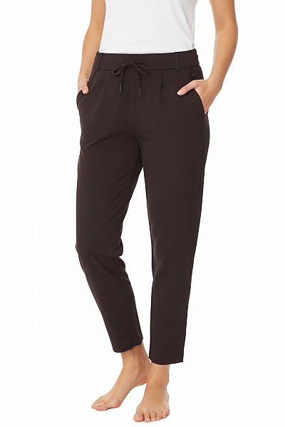 ONLY Dámské Volnočasové Kalhoty S Vysokým Pasem černé Velikost M