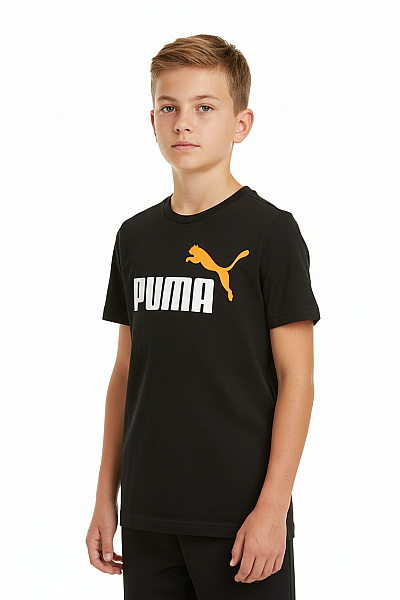 Puma Dětské Tričko S Krátkým Rukávem A Potiskem Vel. DE 140