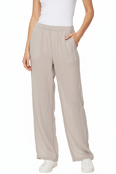 Dámské Volné Viskózové Kalhoty S Kapsami Velikost 40+