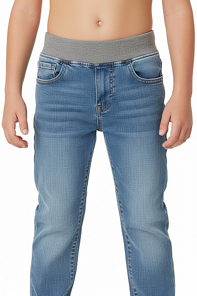 Gap Dětské Chlapecké Džíny Modré Bavlněné Volné Velikost 99/106