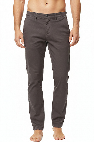 JACK & JONES Pánské Bavlněné Kalhoty Rovné Volnočasové šedé Velikost M