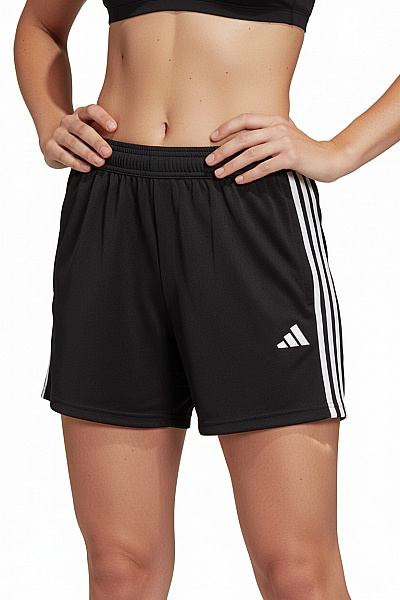 ADIDAS Dámské černé Sportovní Kraťasy S Pruhy Vel. M