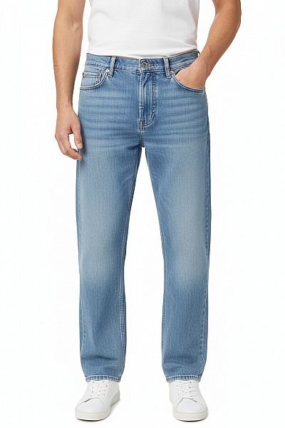 JACK & JONES Chlapecké Džíny Modré Bavlněné Volné Vel. 170