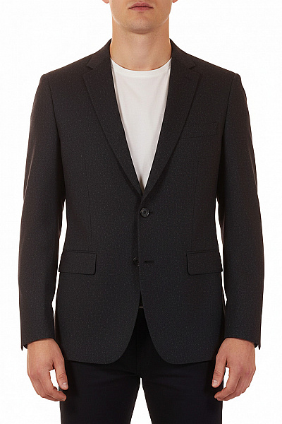 Pánské Sako Elegantní Vzorované Polyesterové Vel. 54