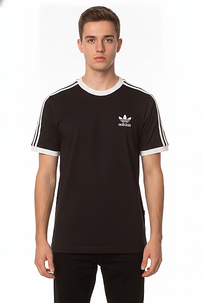 ADIDAS Pánské Tričko S Krátkým Rukávem A Pruhy Velikost S
