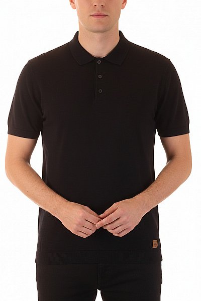 Key Largo Pánské Bavlněné Polo Tričko S Krátkým Rukávem černé Velikost L