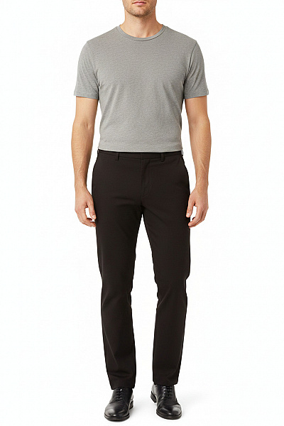 VERO MODA Pánské Elegantní Kalhoty Rovné černé Vel. 34